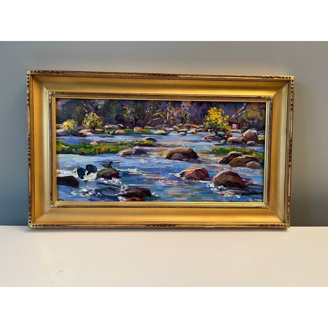 Paper Contemporary Impressionist Catherine M Elliott For Sale - Image 7 of 9