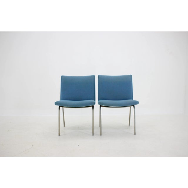 Airport Lounge Chairs by Hans J. Wegner for A.P. Stolen, 1960s, Set of 4 For Sale - Image 3 of 14