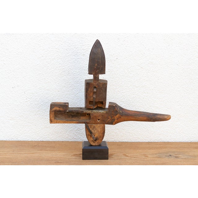 19th Century Bamana Guardian of the Highplace Door Lock For Sale - Image 5 of 8