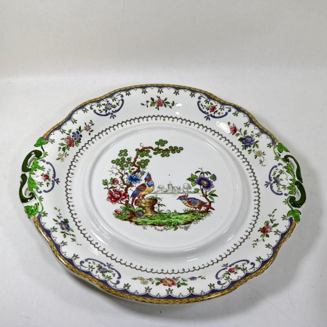Ceramic Antique Copeland Spode "Chelsea Bird" Tureen & Platter - Harrods Exclusive For Sale - Image 7 of 18