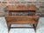 Brown Vintage Double School Desk in Oak For Sale - Image 8 of 9