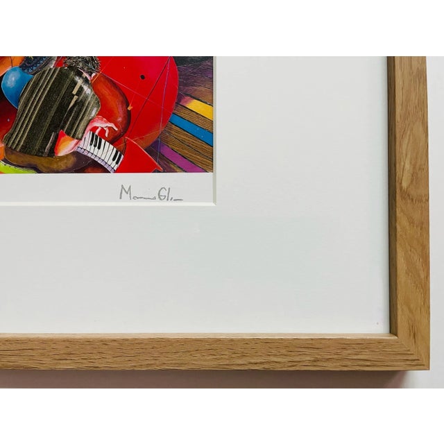 Marcus Glenn Love That Jazz Glossy Signed Serio Framed Lithograph For Sale - Image 4 of 10