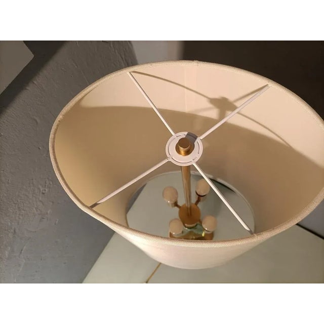 Table Lamp in Brass and Glass by Max Ingrand for Fontana Arte, 1950s For Sale - Image 9 of 13