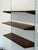 Brown Danish Rosewood Wall Unit Scandinavian Shelving System in Style of Kai Kristiansen Mid Century For Sale - Image 8 of 11