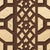 Modern SAMPLE - Schumacher Zanzibar Trellis Mylar Wallpaper In Gold Mylar For Sale - Image 3 of 4
