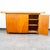 Mid Century Modern Cabinet Custom Bar Liquor White Oak Cabinet Shelves 72" Black For Sale - Image 4 of 12