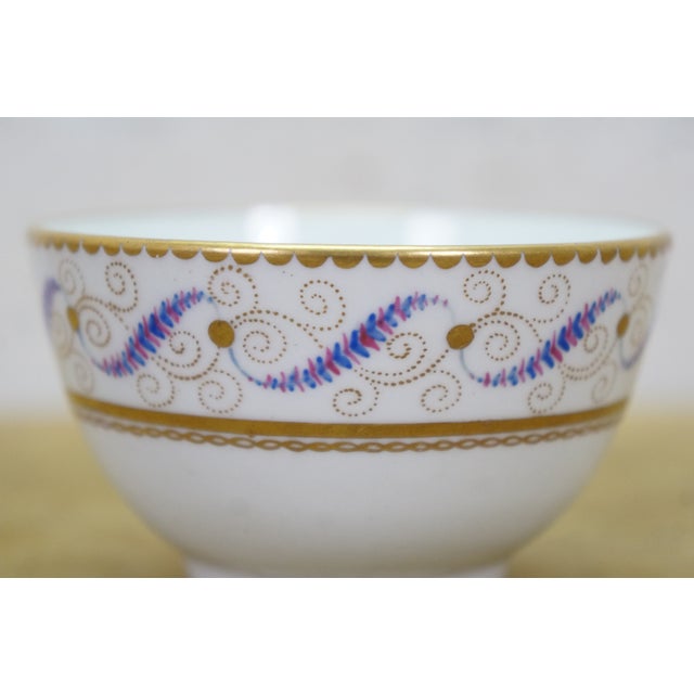 Antique 18th James Century Neale & Co. Porcelain Tea Cup Teabowl 3" For Sale - Image 6 of 9