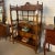 Victorian 19th Century Carved Bookshelf With Beveled Glass Panes For Sale - Image 3 of 10