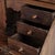 Antique Oak Secretary Desk with Glazed Display Cabinet and Brass Fittings, 1880 For Sale - Image 9 of 17