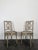 Louis XVI Style Cream Lacquered and Upholstered Cabriolet Salon Set with Gilded Highlights, Set of 6 For Sale - Image 13 of 18