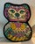 1970s Mid-Century Modern Needlepoint Pillow of a Mod Pussy Cat For Sale - Image 5 of 9