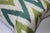 2010s Contemporary Silk Ikat Bohemian Throw Pillow For Sale - Image 5 of 7