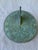 Vintage Bronze Verde Sun Dial Garden Ornament Roman Numerals For Sale In New York - Image 6 of 13