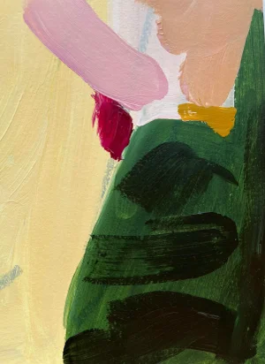 "Early" Contemporary Original Abstract Expressionist Painting
