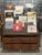 Mid-Century Modern Mid Century Modern Greeting Card Display, Magazine Rack, Vinyl/Lp Rack, Commercial Cabinet, Walnut, Large 1966 For Sale - Image 3 of 3