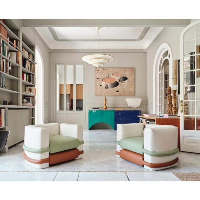 Two-Seater Pillow Sofa in Leather by Muller Van Severen for BD Barcelona For Sale - Image 10 of 15
