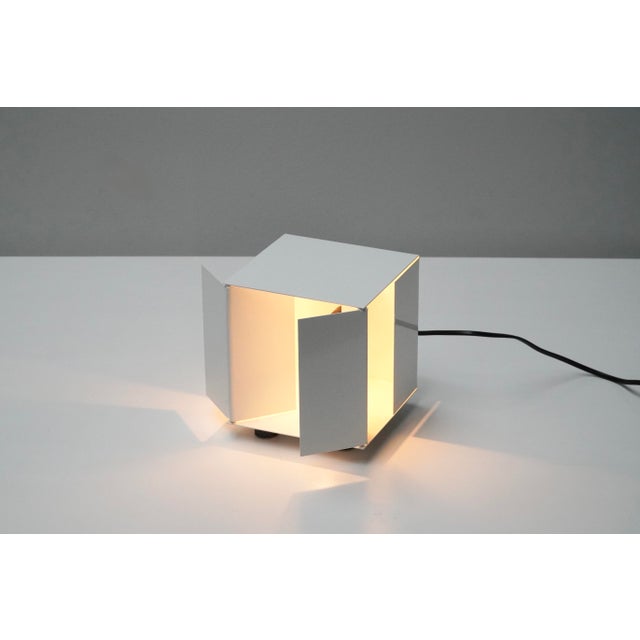 Vintage Steel Kinetic Lamp by Paolo Tilche for Sirrah, Italy, 1970s For Sale - Image 11 of 11
