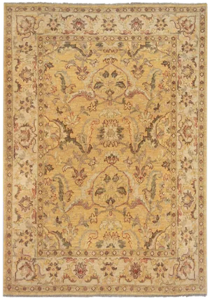 Mansour Exquisite Handmade Agra Rug - 5′2″ × 6′5″