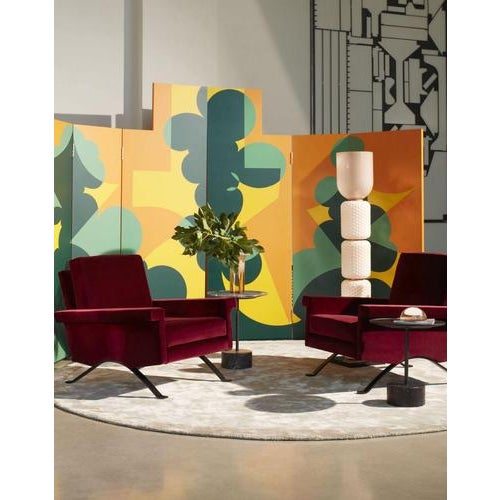 Ficapula Floor Lamp with Glass and Marble Base from Cassina For Sale - Image 9 of 18