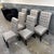 Design Plus Gallery presents a Set of Six Bennett Dining Side Chairs from Restoration Hardware. Inspired by Georgian...