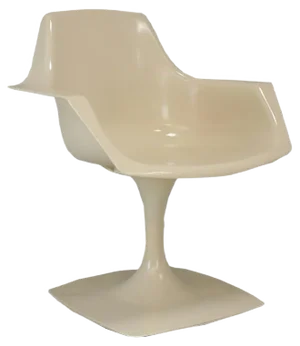 Armchair in Resin by Orlowski, France, 1970s