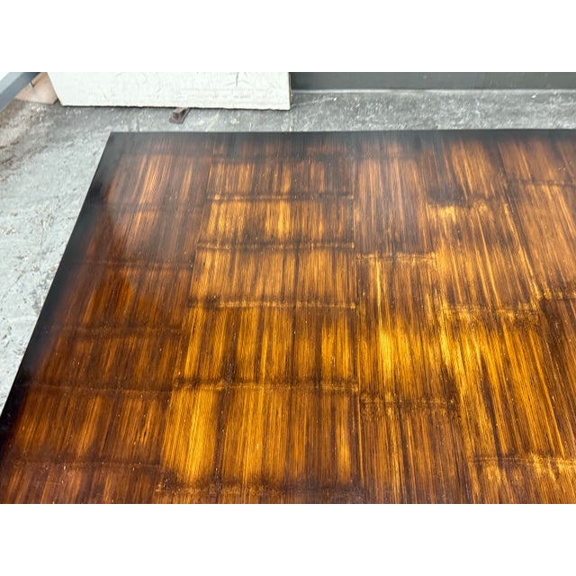 Circa 2007 Williams-Sonoma Home Nassau Coffee Table For Sale - Image 10 of 12