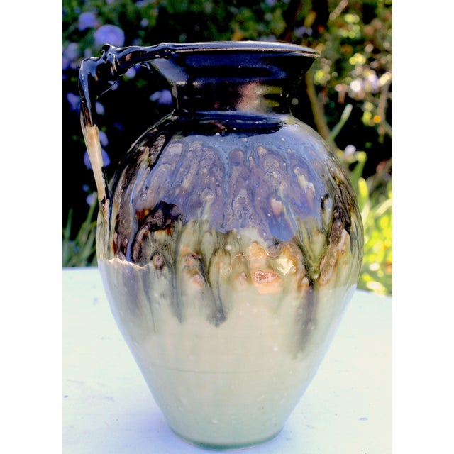 California Ceramic Artist Alex Long Organic Modern Mutli-Glaze Vessel 2012 For Sale - Image 13 of 18