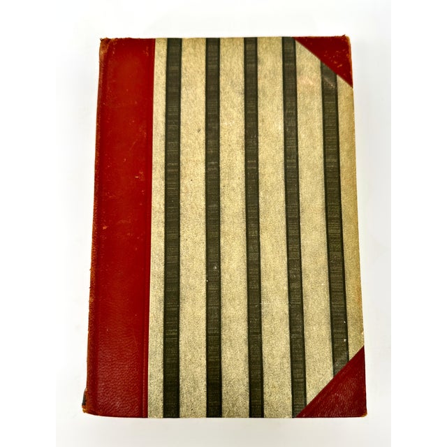 Knud Rasmussen Leatherbound Book Vintage Norway For Sale - Image 4 of 8