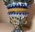 19th Century Share Antique 19th Century Spanish Majolica Painted Terracotta Pottery Vase Sculpture For Sale - Image 5 of 15