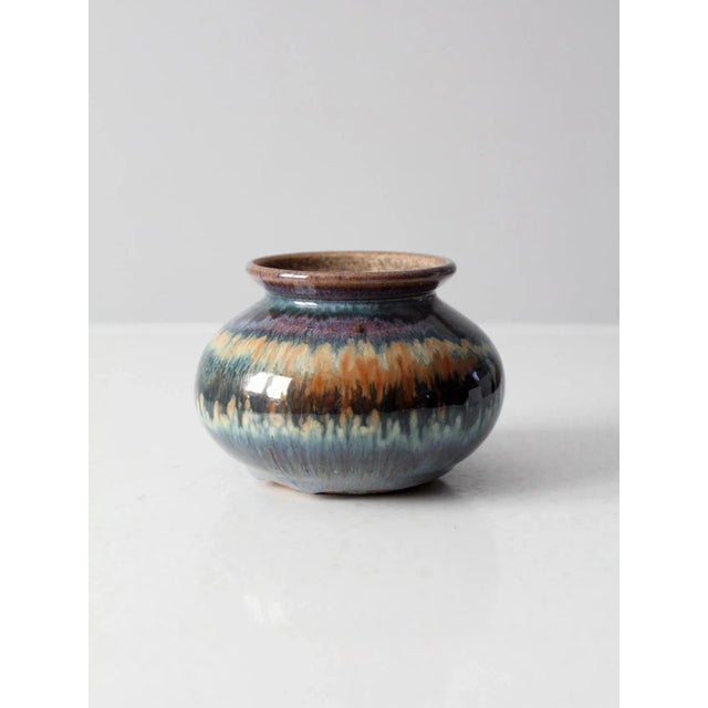 Vintage Studio Pottery Vase For Sale - Image 4 of 9