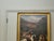 Mid 20th Century English Oil on Canvas Hunt Painting of Three Dogs and Their Catch in Frame For Sale In Atlanta - Image 6 of 8