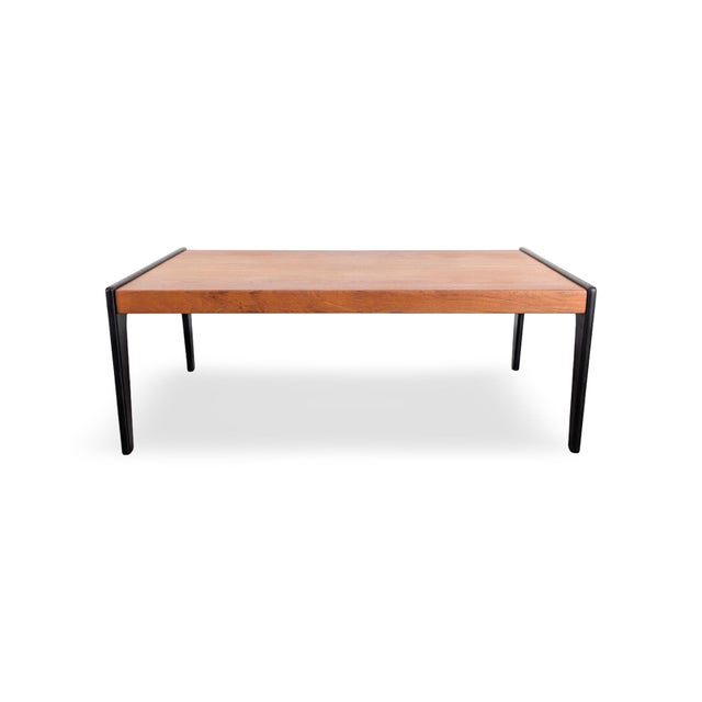 Mid-Century Teak Coffee Table For Sale - Image 9 of 9