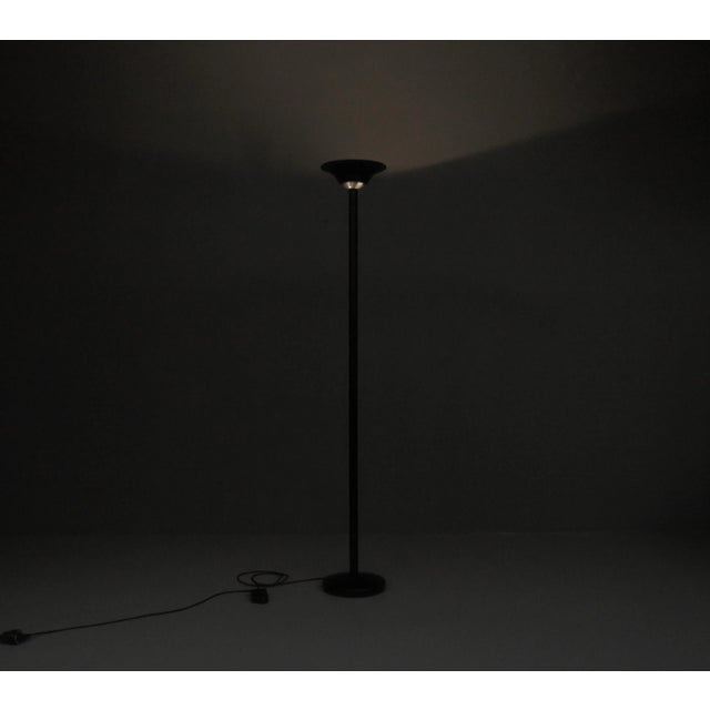 Black Halogen Floor Light from Venes, 1980s For Sale - Image 11 of 12