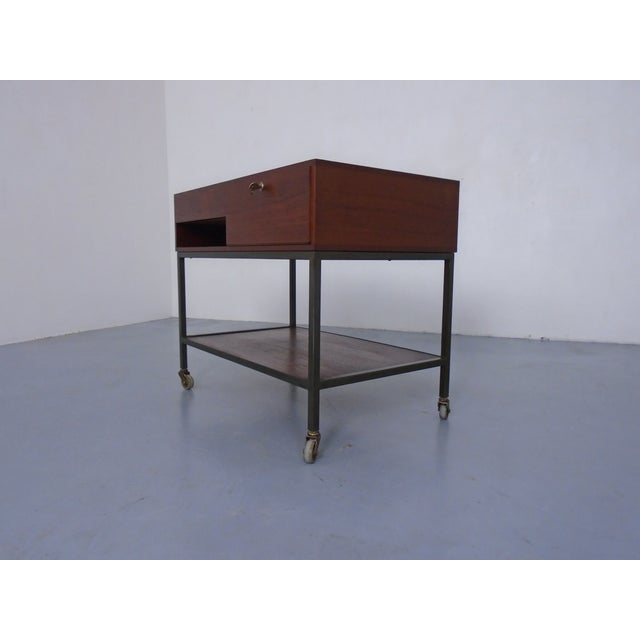 Rollable Chest with Drawer by Herbert Hirche for Christian Holzäpfel, Germany, 1950s For Sale - Image 6 of 17