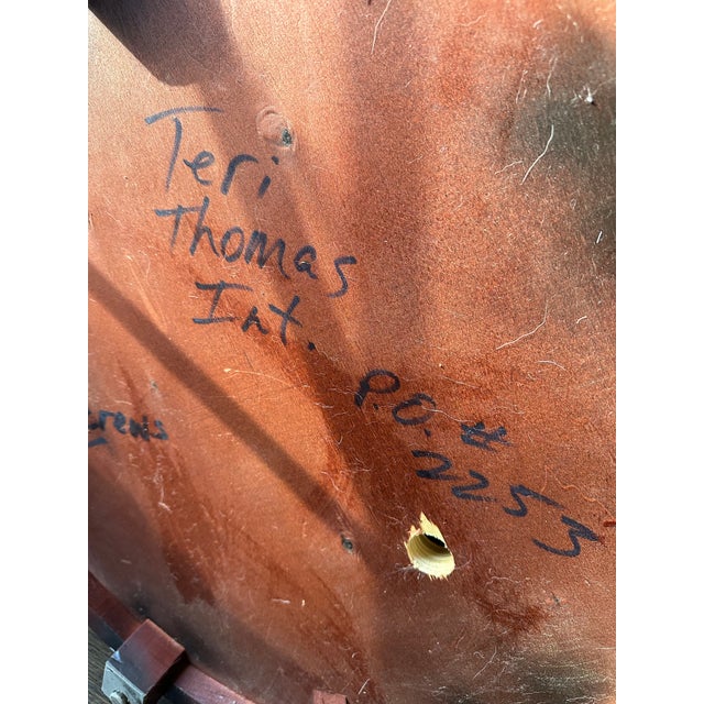 2 Custom Matching Swivel Charles Stewart Arm Chairs For Sale - Image 9 of 9