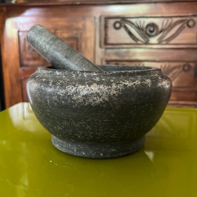 Stone 1960s Mortar and Pestle For Sale - Image 7 of 7