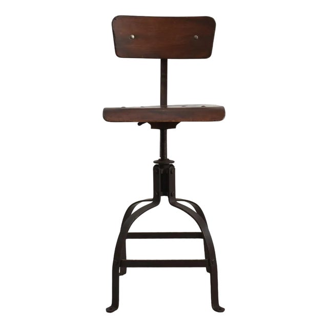 Vintage French Bienaise Chair, 1940s For Sale