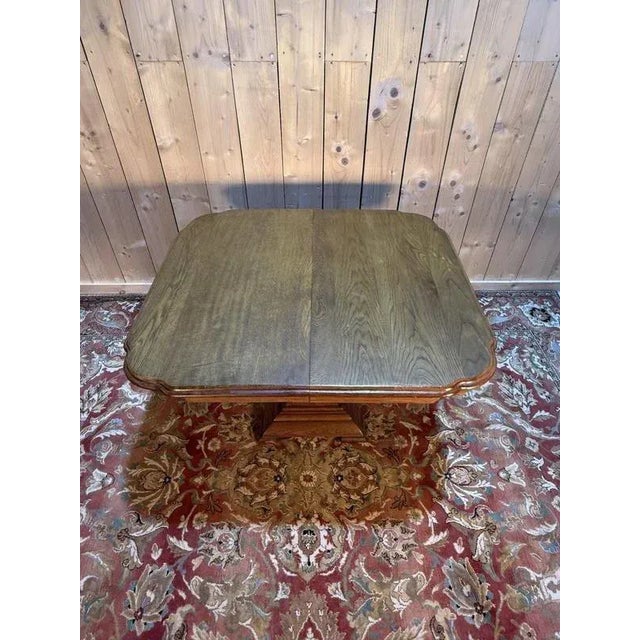 Artist: None Period: 20th century Style: Art Deco Condition: Perfect condition Material: Solid wood Length: 113Width:...