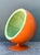 Orange Vintage 70s Ball Chair After Eero Aarnio For Sale - Image 8 of 12