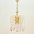 Murano Glass Teardrop Waterfall Chandelier, Italy, 1970s For Sale - Image 4 of 11