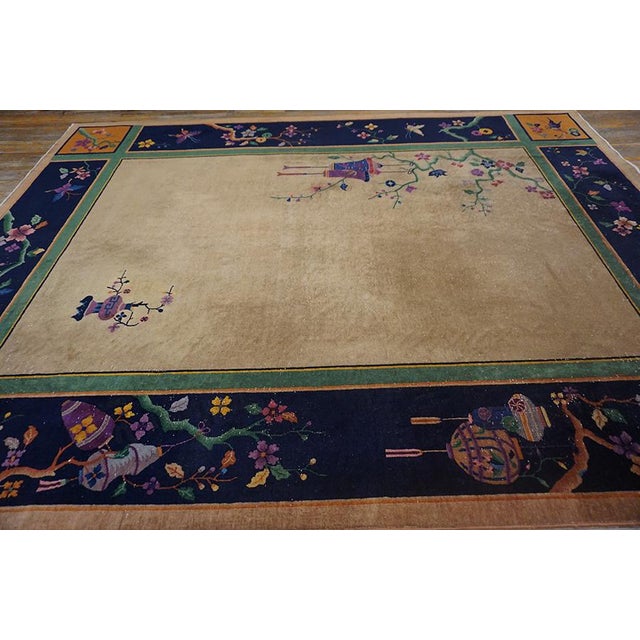 Art Deco 1920s Chinese Art Deco Carpet For Sale - Image 3 of 13