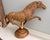 1970s Vintage Hand Carved Large Stallion Wood Sculpture Equestrian Decor. For Sale - Image 5 of 11