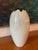 White Vintage 1996 Signed 16” Iridescent Studio Pottery Vase For Sale - Image 8 of 9