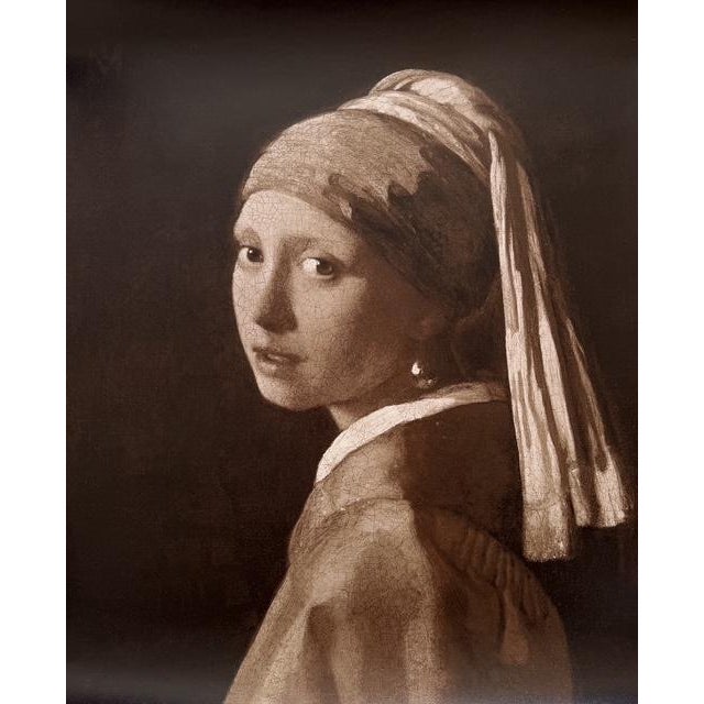 2020s J.Vermeer (1832-1675), Jeune Fille À La Perle, the Hague, Mauritshuis, Copyright Photo Scala Florence, 2009, Large Format For Sale - Image 5 of 14