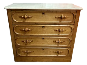 Antique Marble Topped Dresser