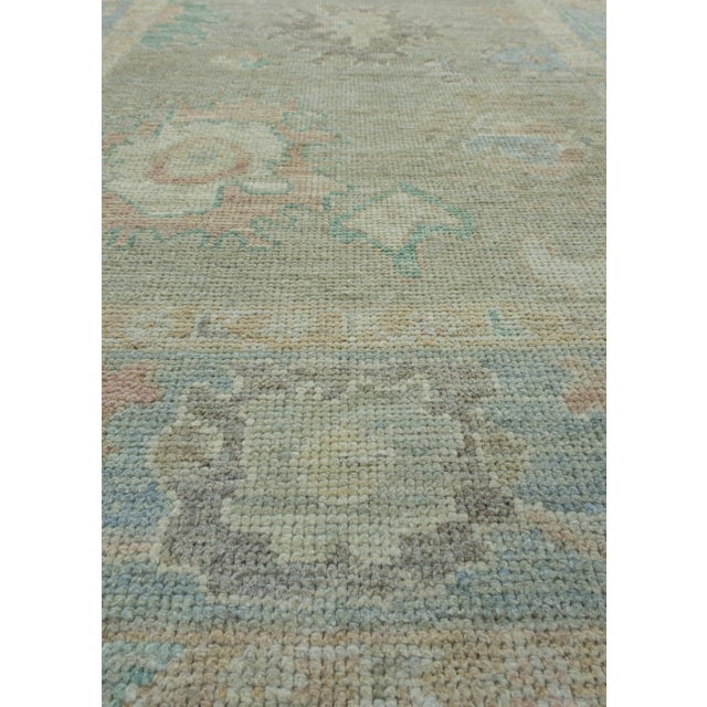 Early 21st Century Turkish Oushak Rug 3'10" x 5'9" #17248 For Sale - Image 5 of 8
