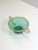Rococo Venetian Style Murano Glass Tazza with Gold Inclusions, Italy, 1950s For Sale - Image 3 of 10