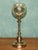 Stylish set of four modern decorative candle holders, beautifully made with polished brass-finished frames and substantial...