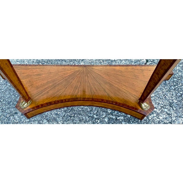 Vintage Maitland Smith Empire Style Console For Sale - Image 11 of 13