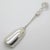 Vintage Italian Handmade Genuine Silver Sugar Spoon With Flower Design, Made in Tuscany (Arezzo) For Sale - Image 4 of 9